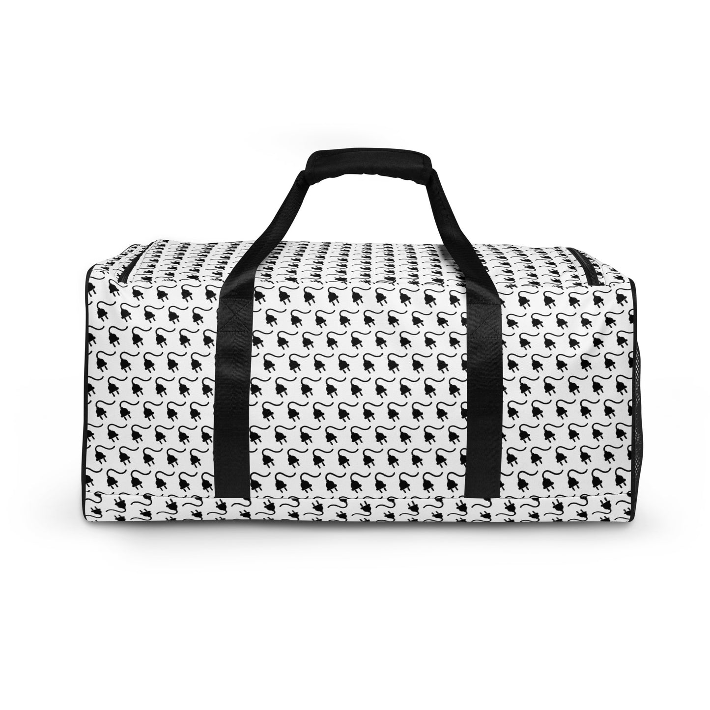 The Plug (White) - Duffle bag