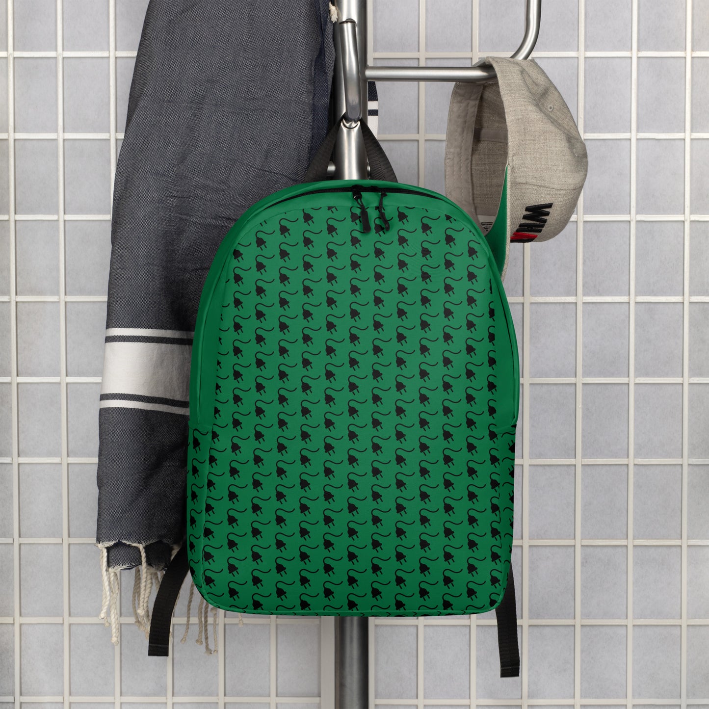 The Plug (Green) - Minimalist Backpack