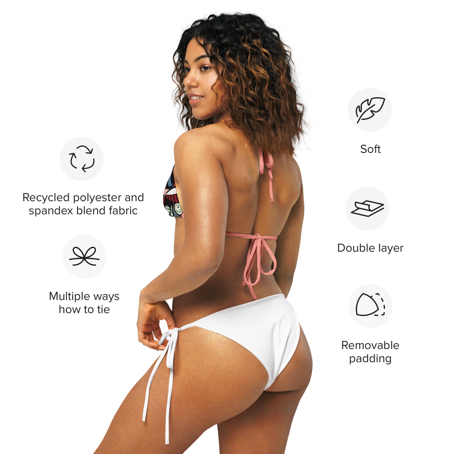 Plugasso - String bikini top