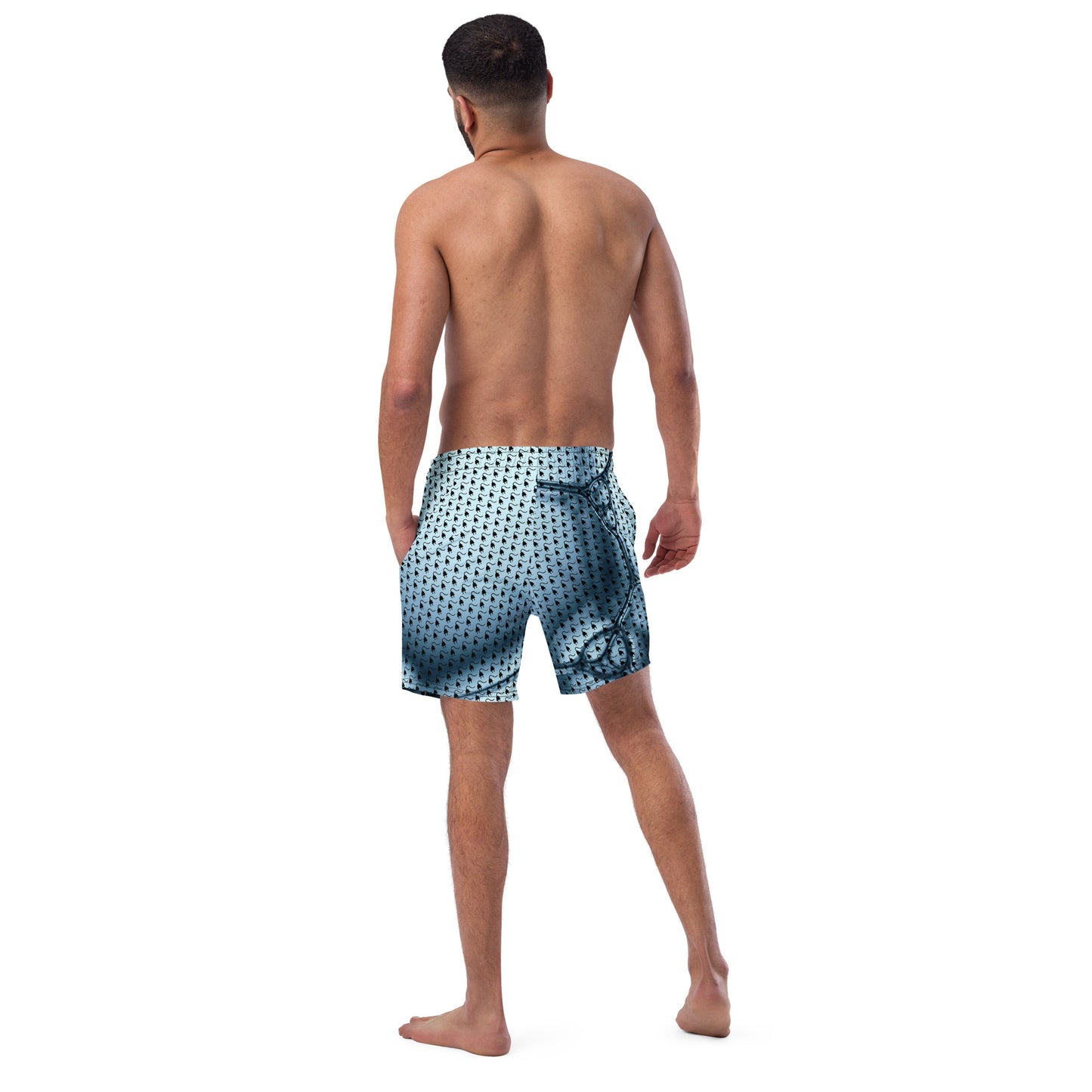 The Plug (Bubbles) - Men's swim trunks