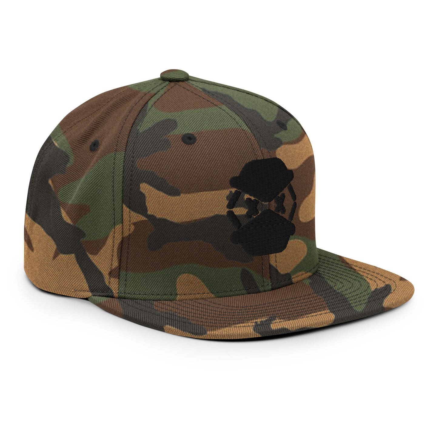 Plug (Black) - Snapback Hat
