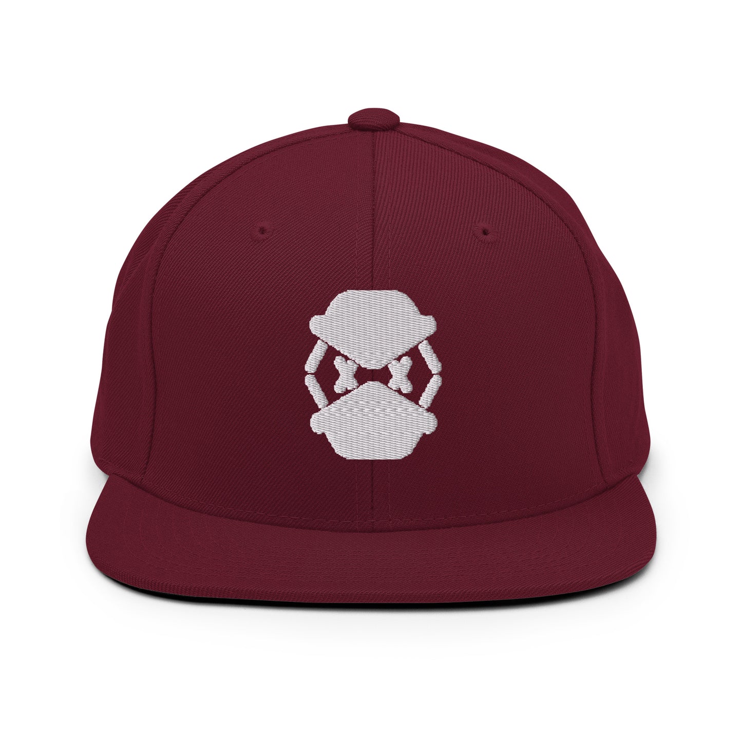 Plug (White) - Snapback Hat