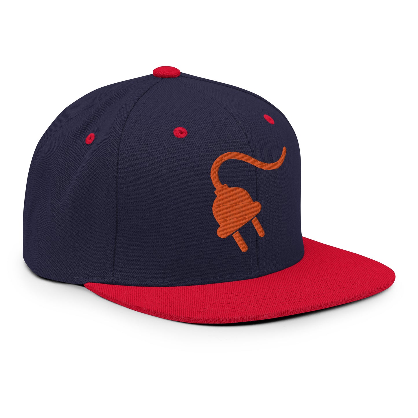 The Plug (Orange) - Snapback Hat