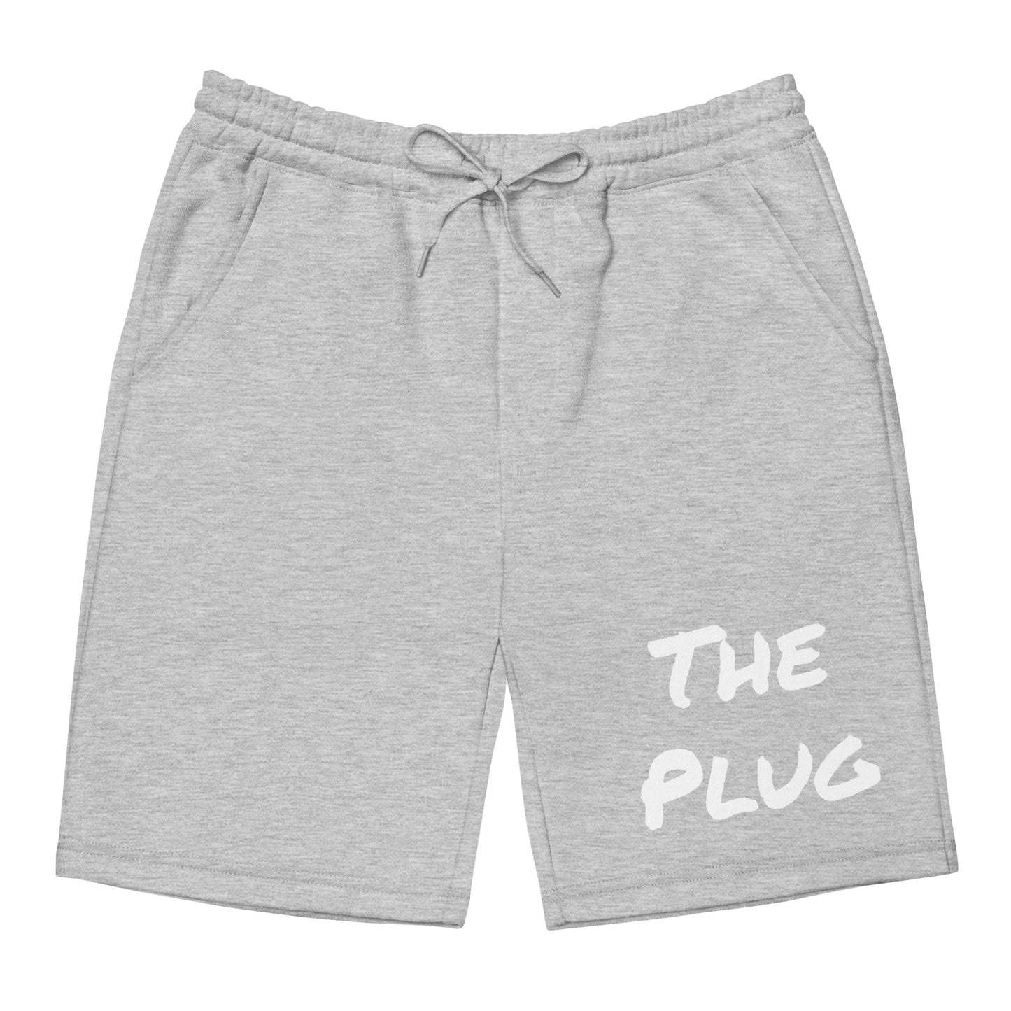 The Plug (Black/Grey) - Men's fleece shorts