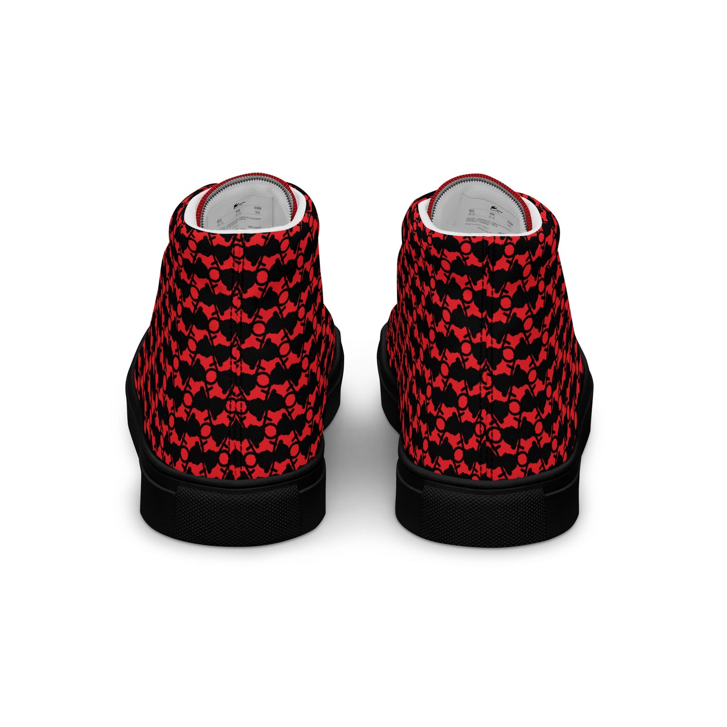 The Plug (Red) - Men’s high top shoes