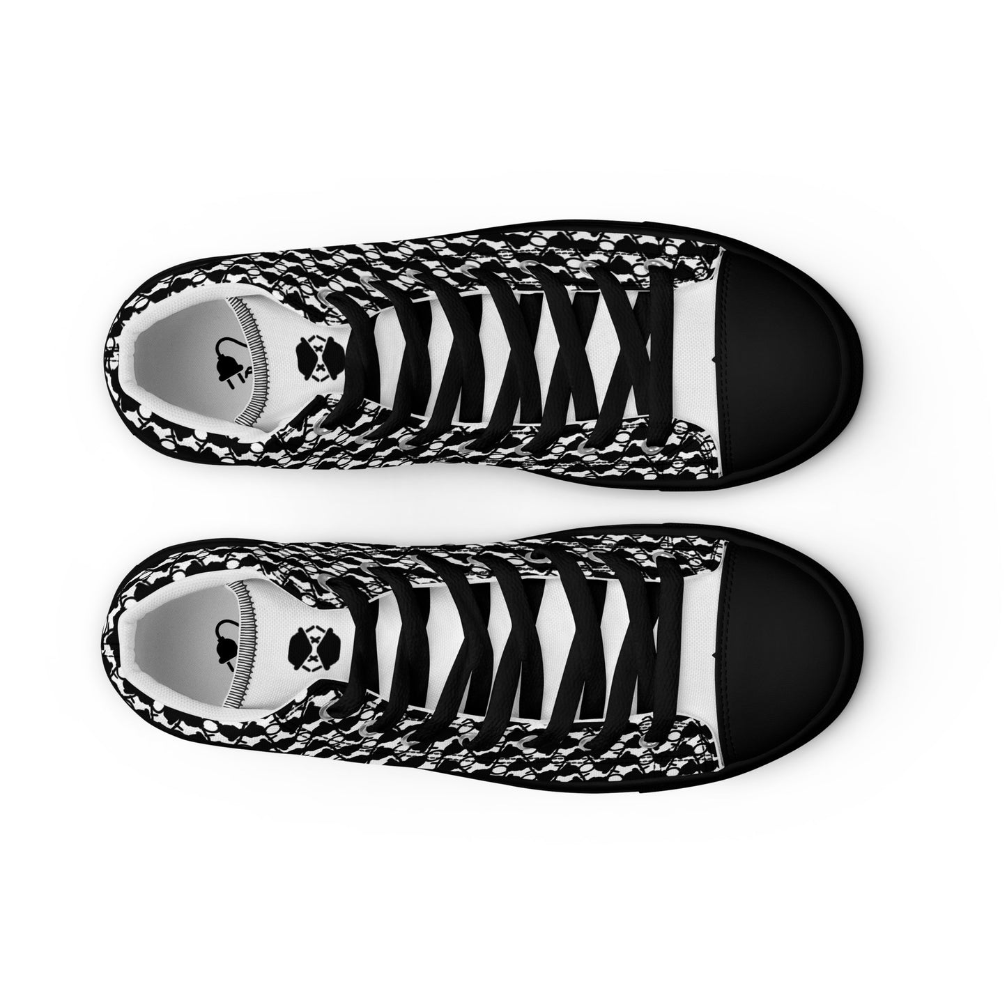 The Plug (White) - Men’s high top shoes