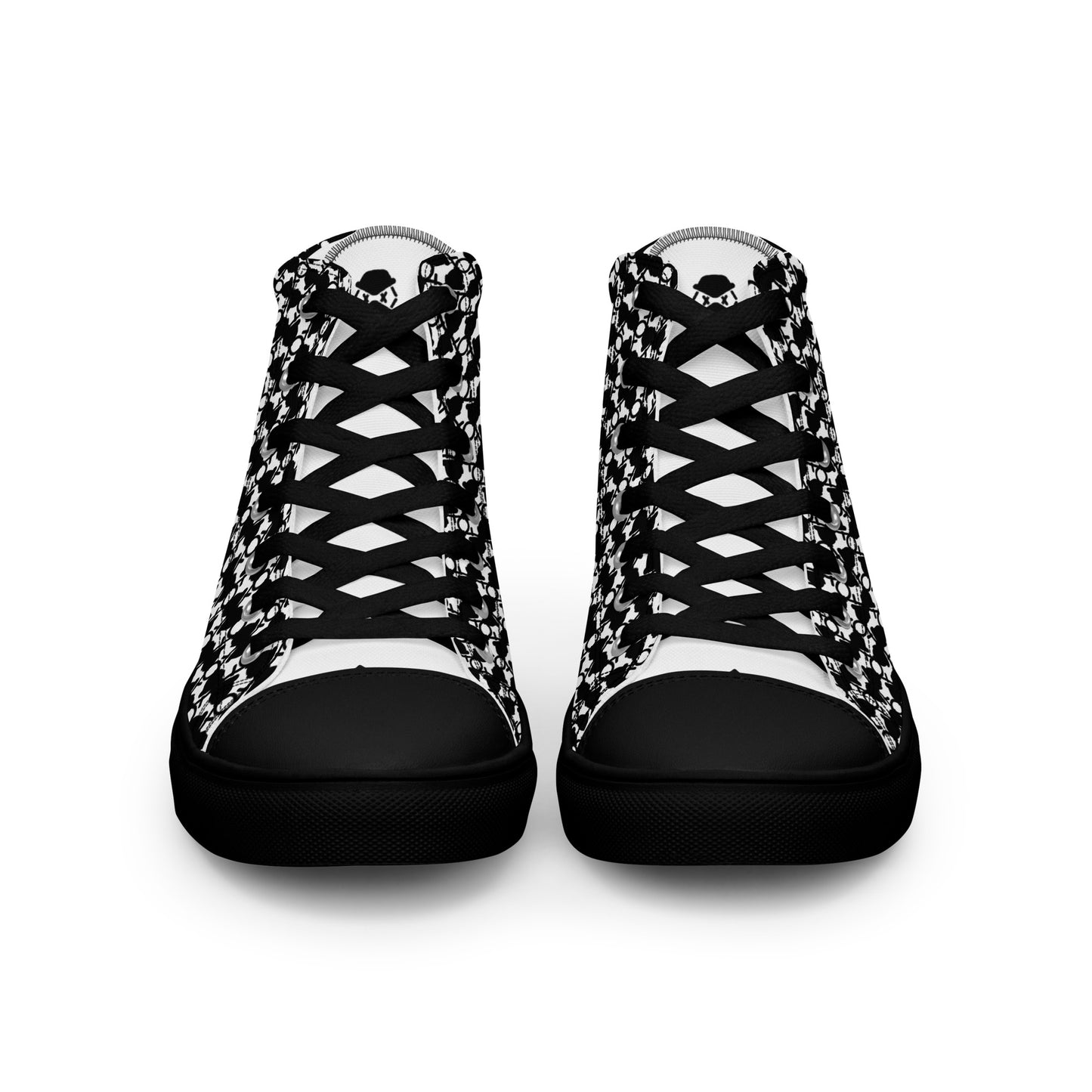 The Plug (White) - Men’s high top shoes