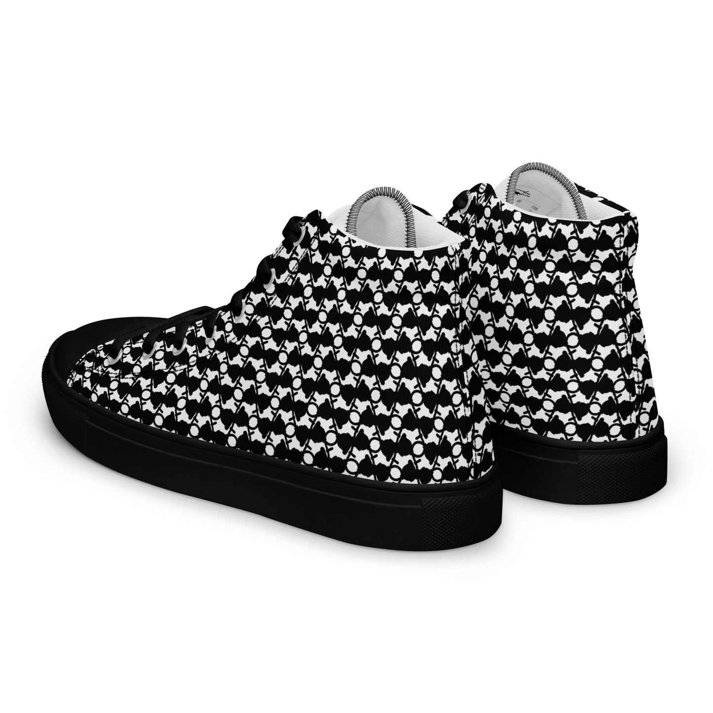 The Plug (White) - Men’s high top shoes