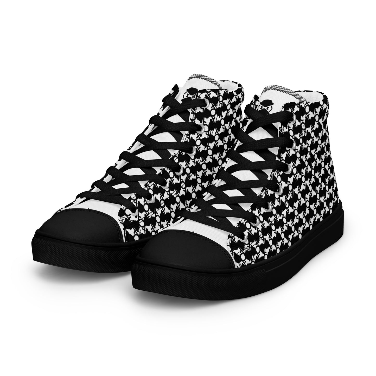 The Plug (White) - Men’s high top shoes