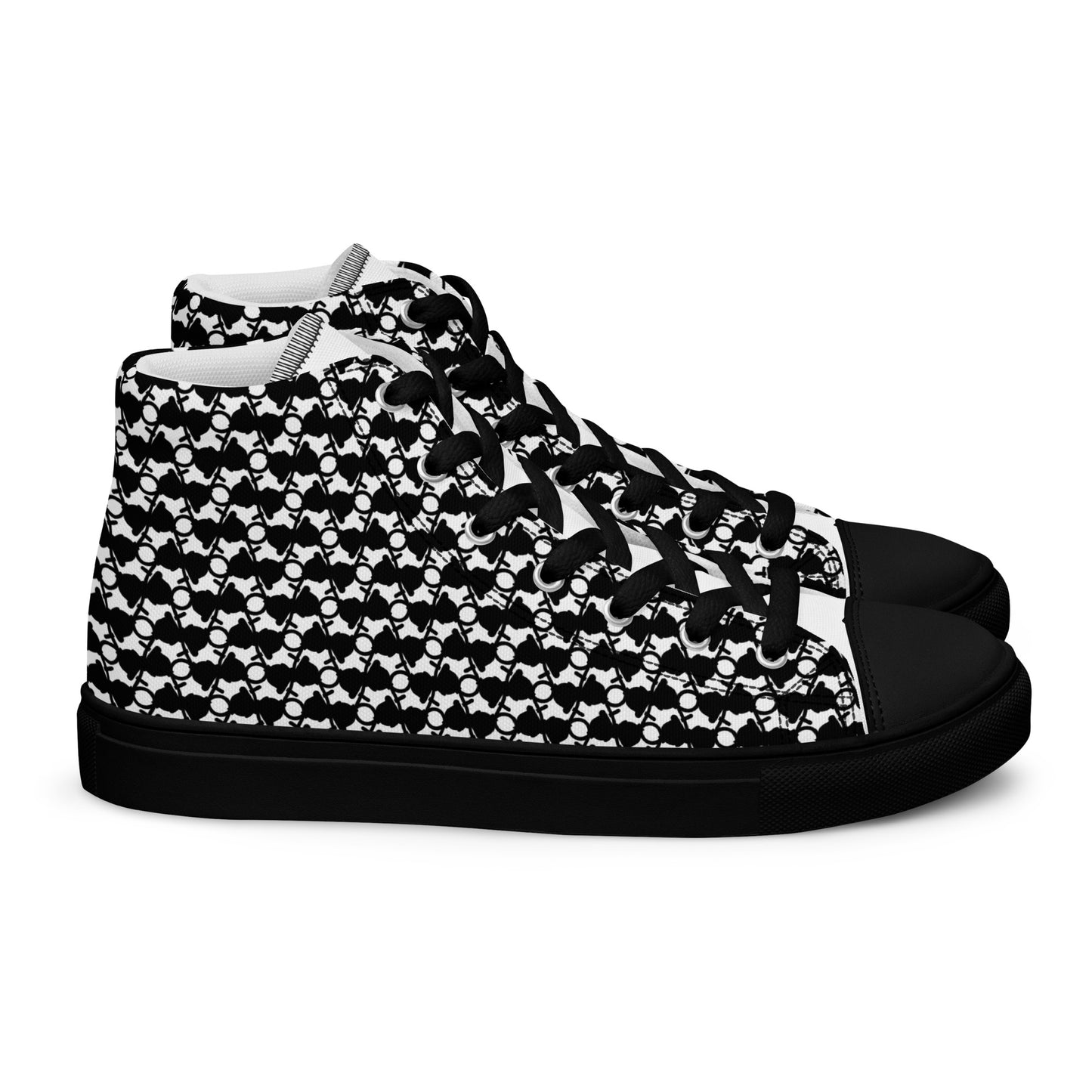 The Plug (White) - Men’s high top shoes