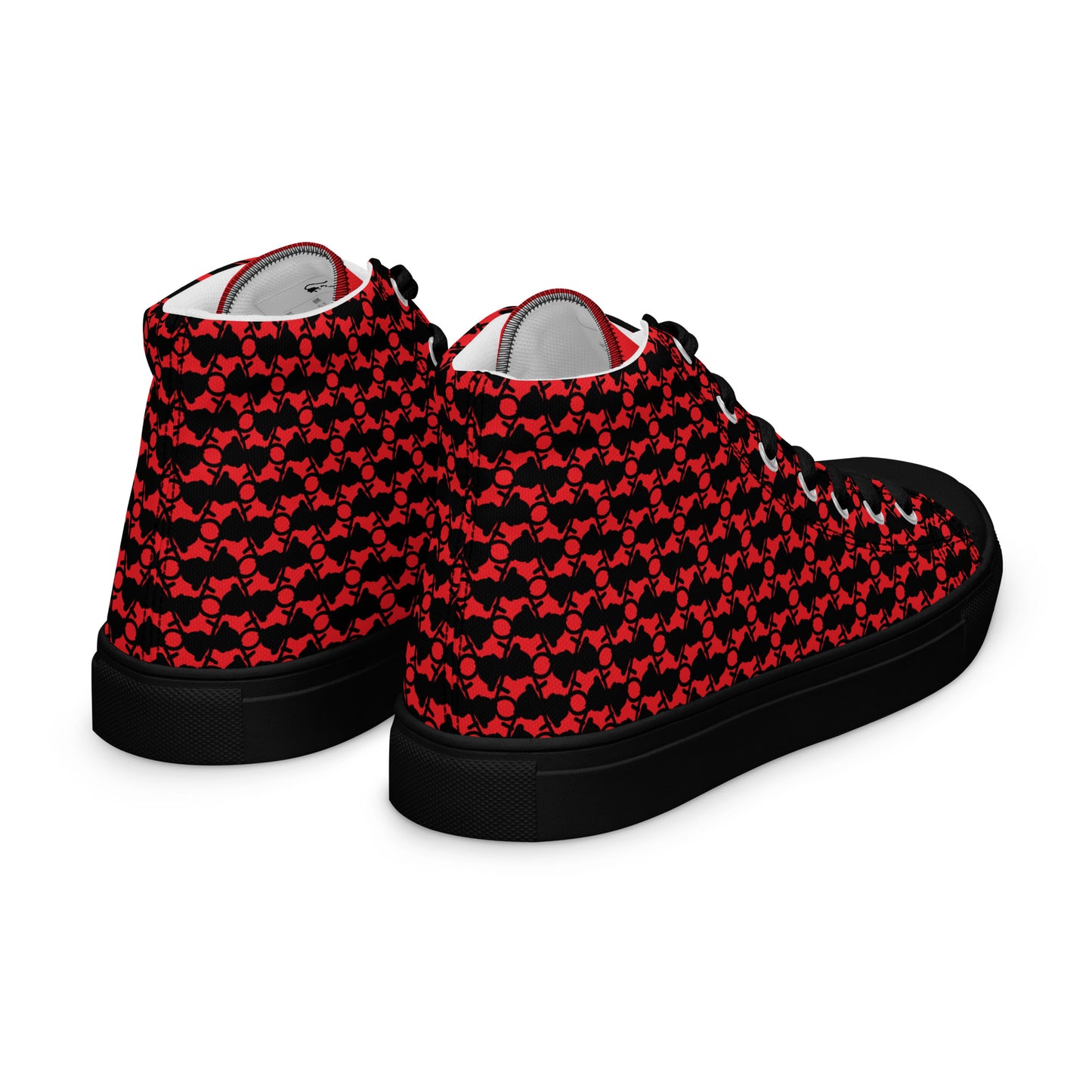 The Plug (Red) - Men’s high top shoes