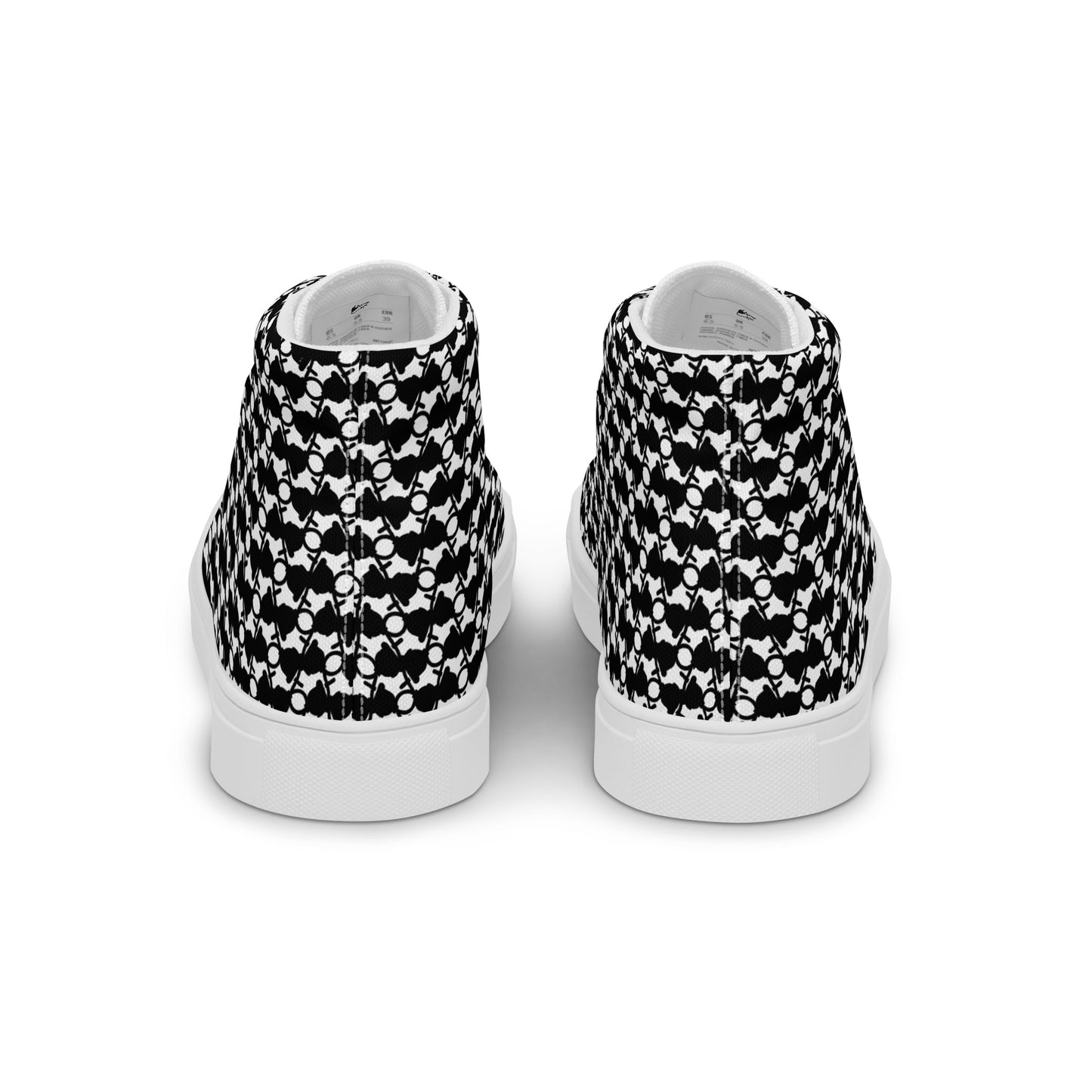 The Plug (White) - Men’s high top shoes