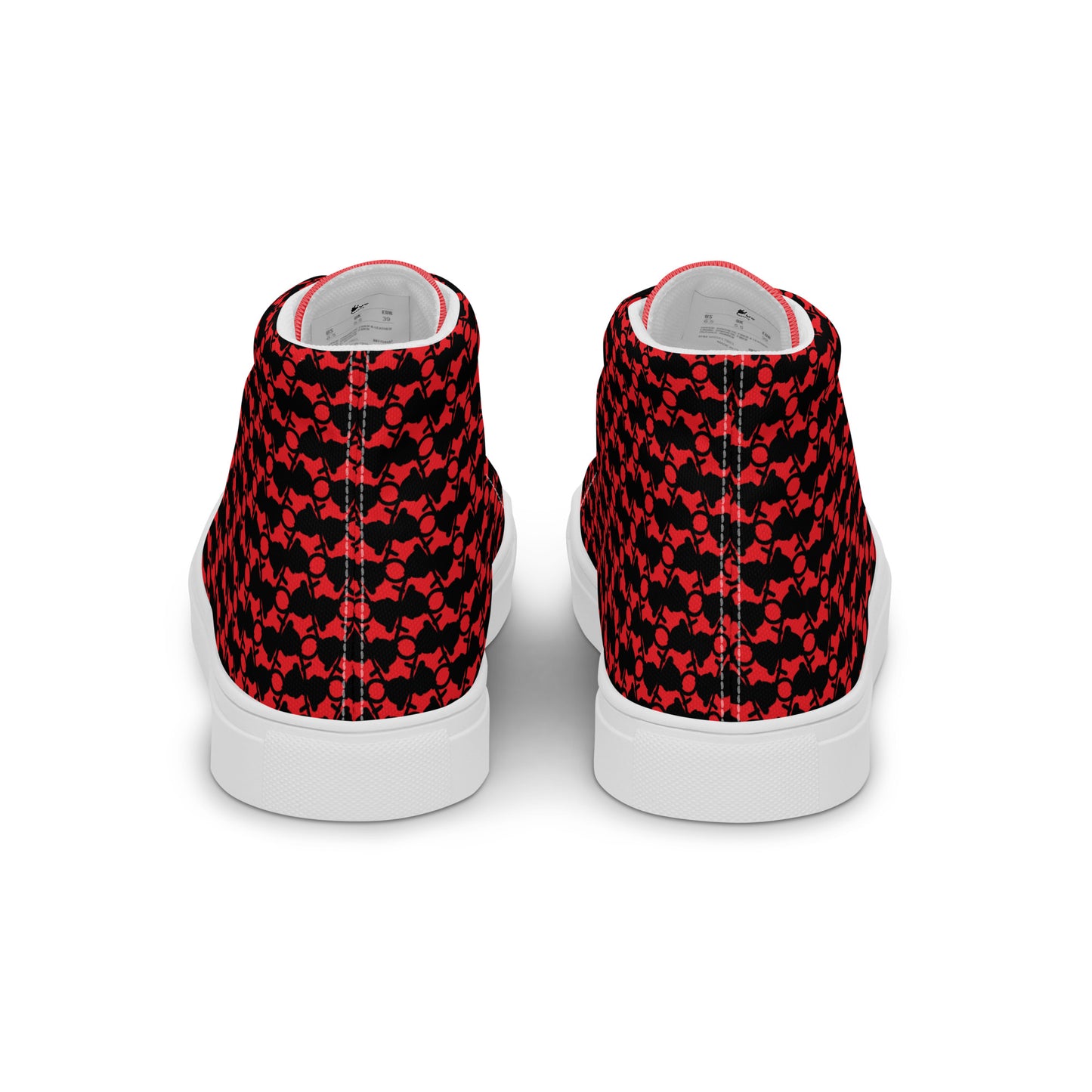 The Plug (Red) - Men’s high top shoes