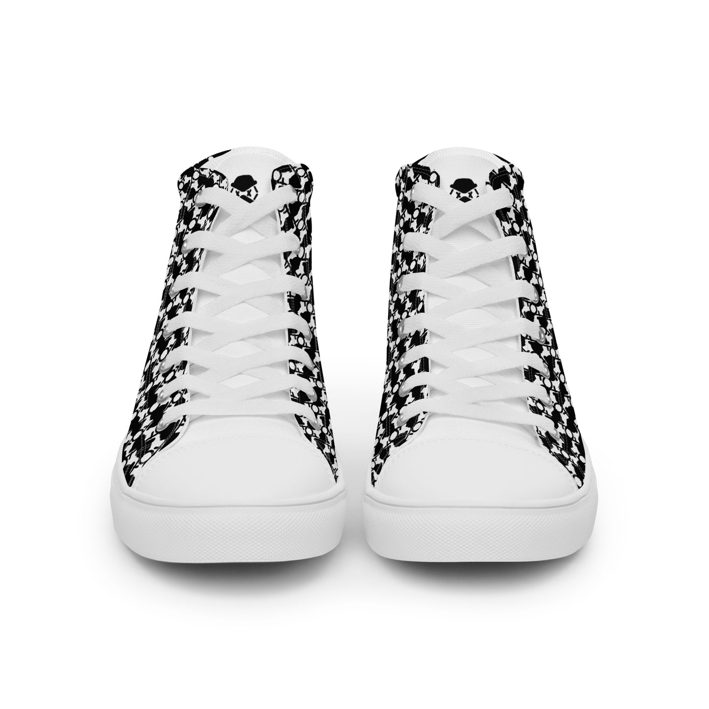 The Plug (White) - Men’s high top shoes