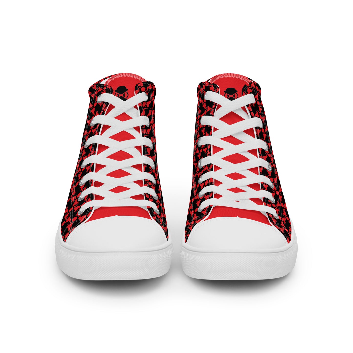 The Plug (Red) - Men’s high top shoes