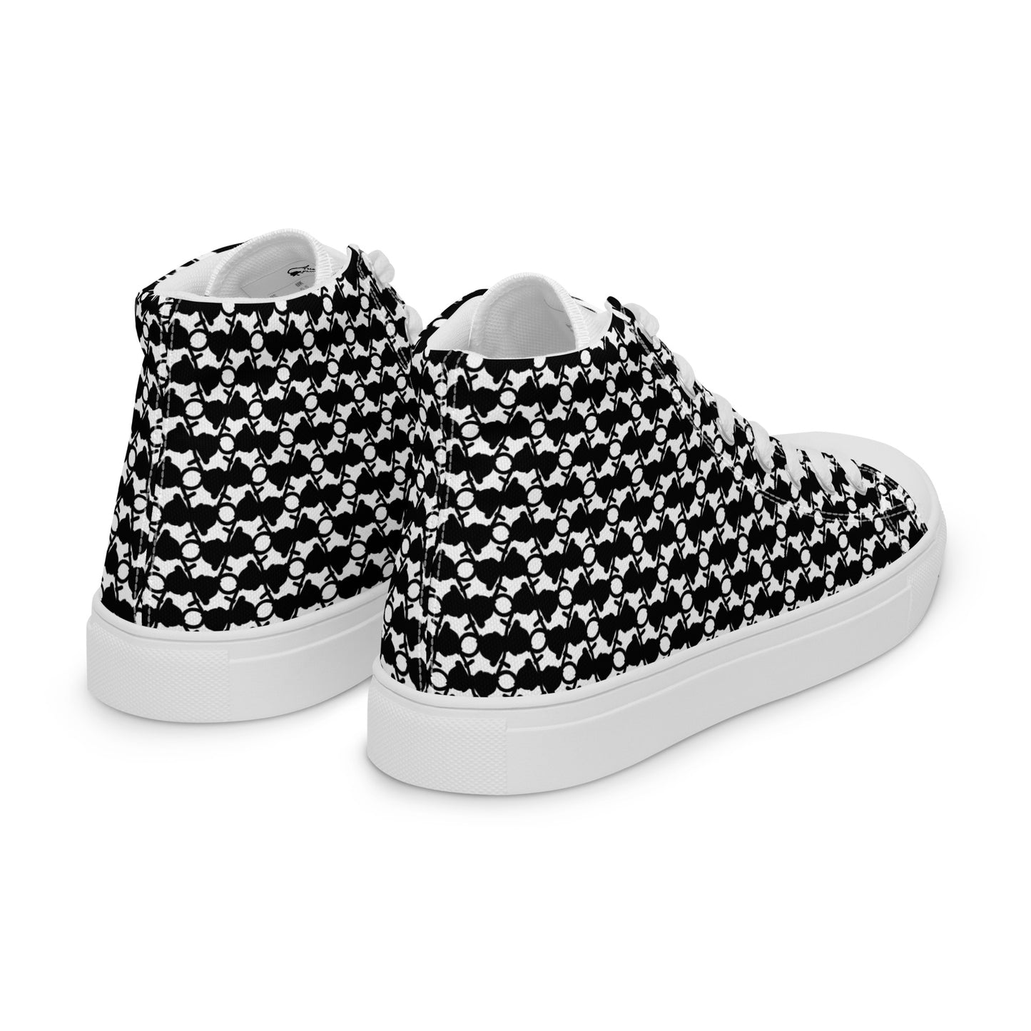 The Plug (White) - Men’s high top shoes