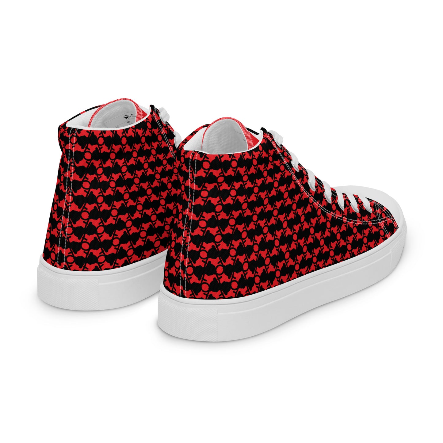 The Plug (Red) - Men’s high top shoes
