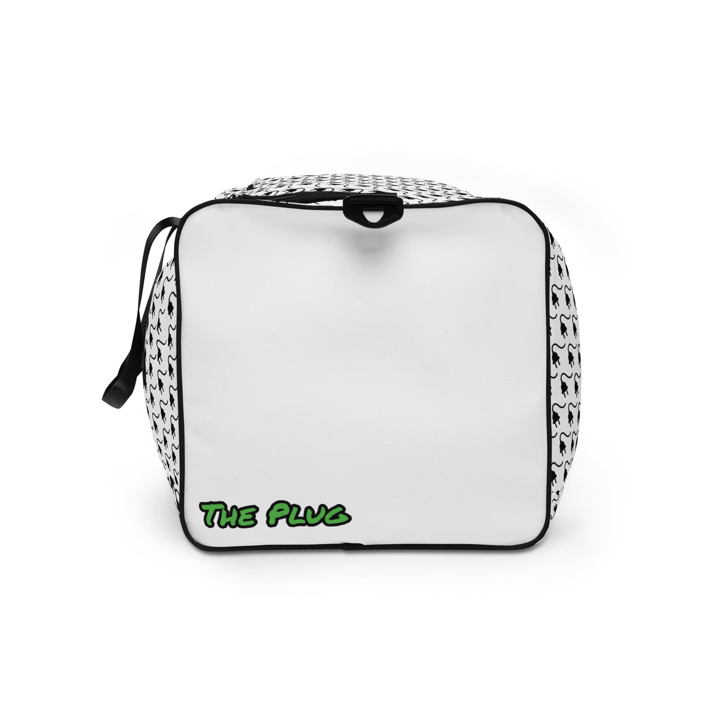 The Plug (White) - Duffle bag