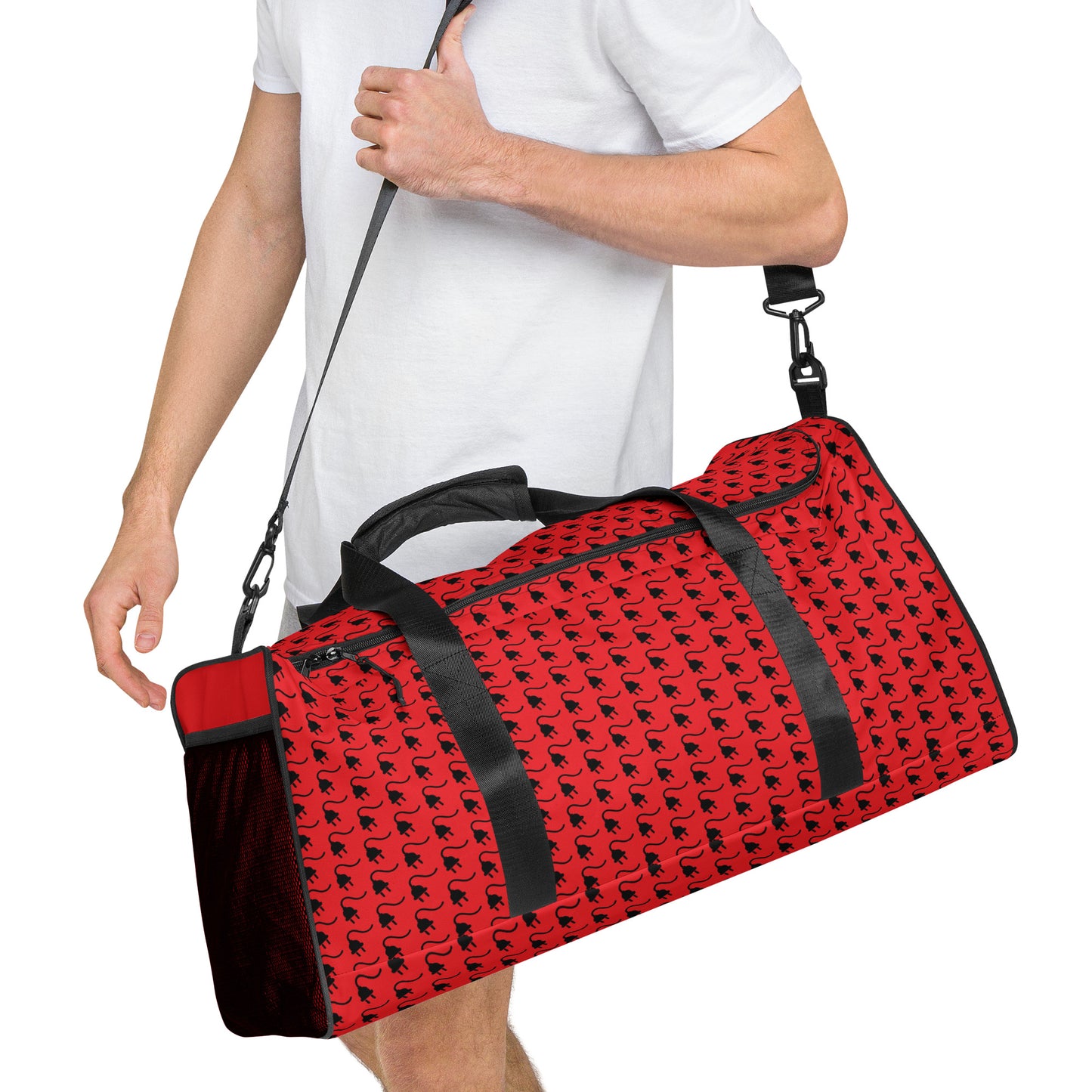 The Plug (Red) - Duffle bag