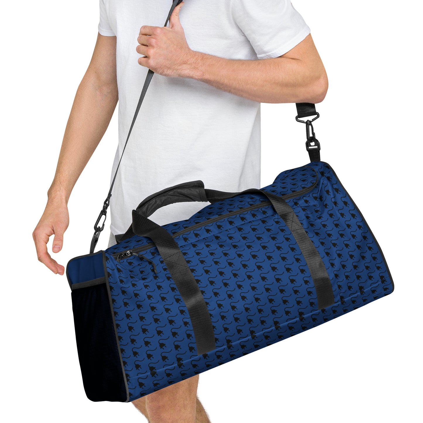 The Plug (Blue) - Duffle bag