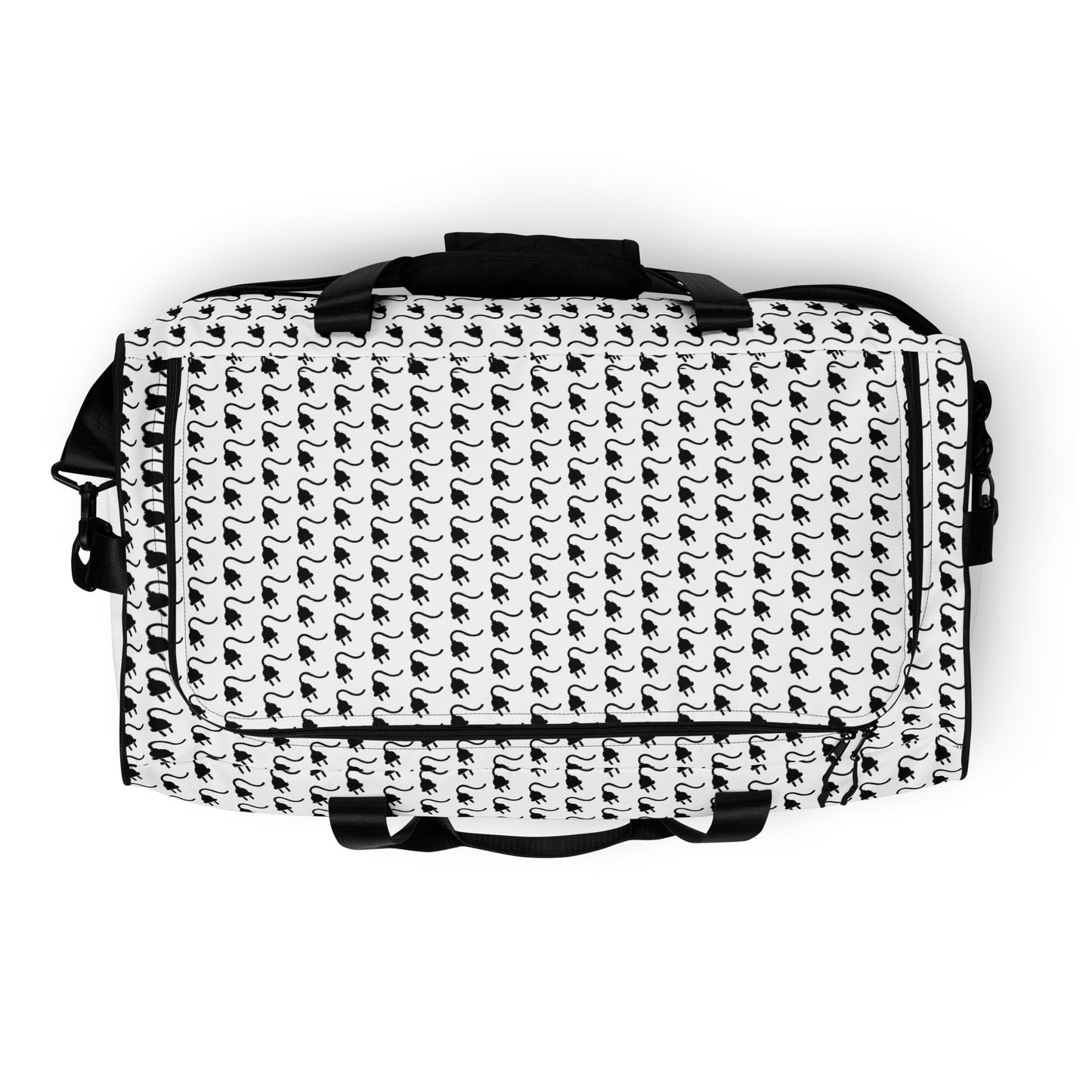 The Plug (White) - Duffle bag