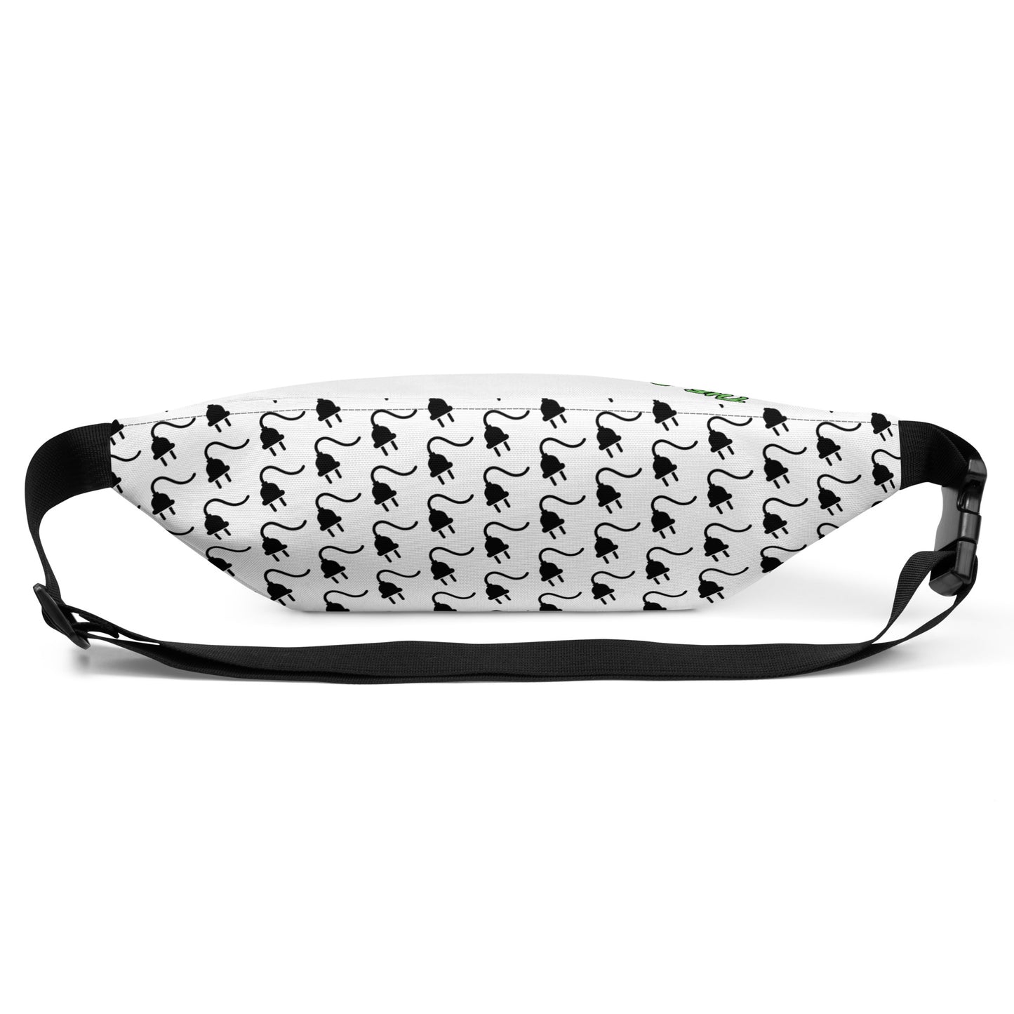 The Plug (White) - Fanny Pack