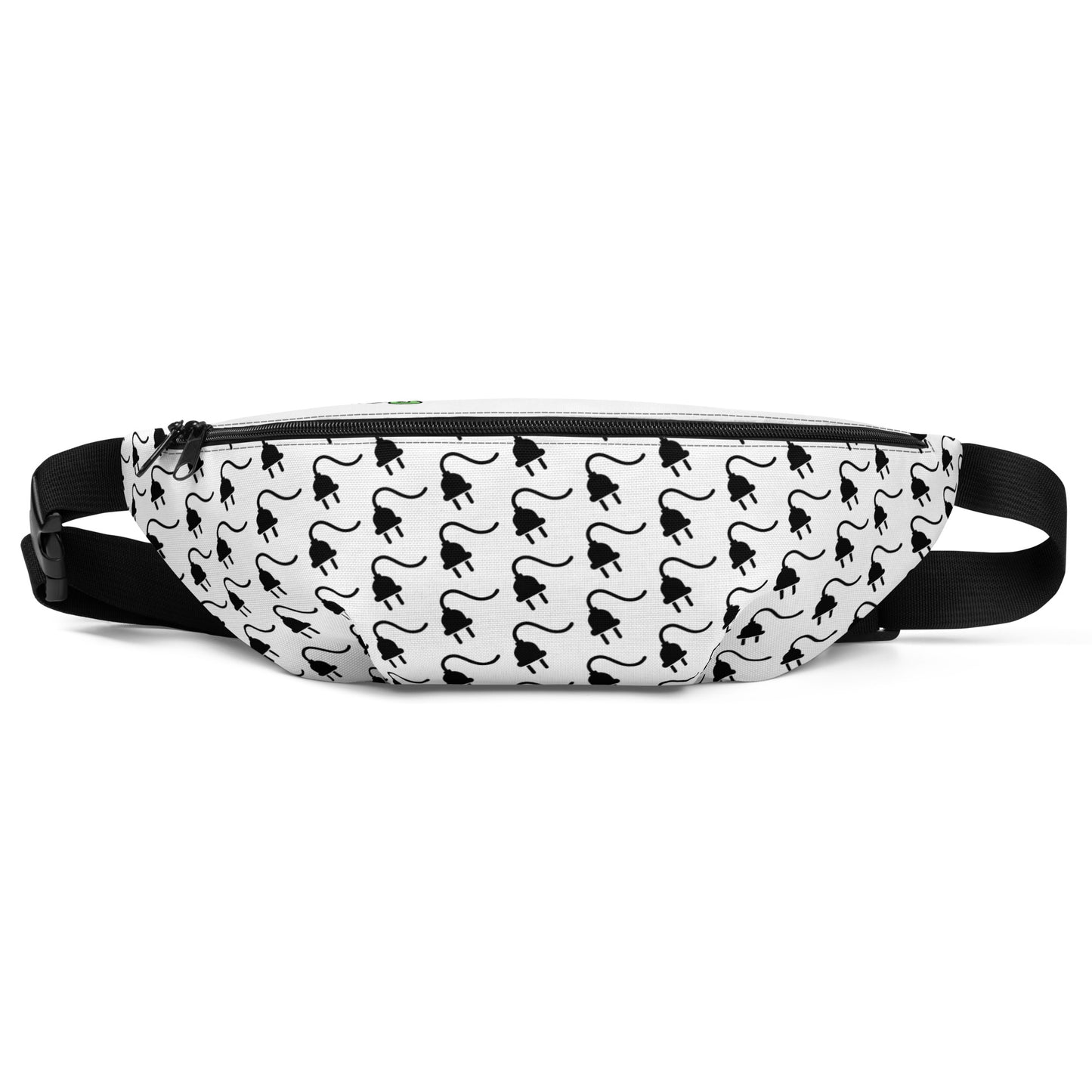 The Plug (White) - Fanny Pack