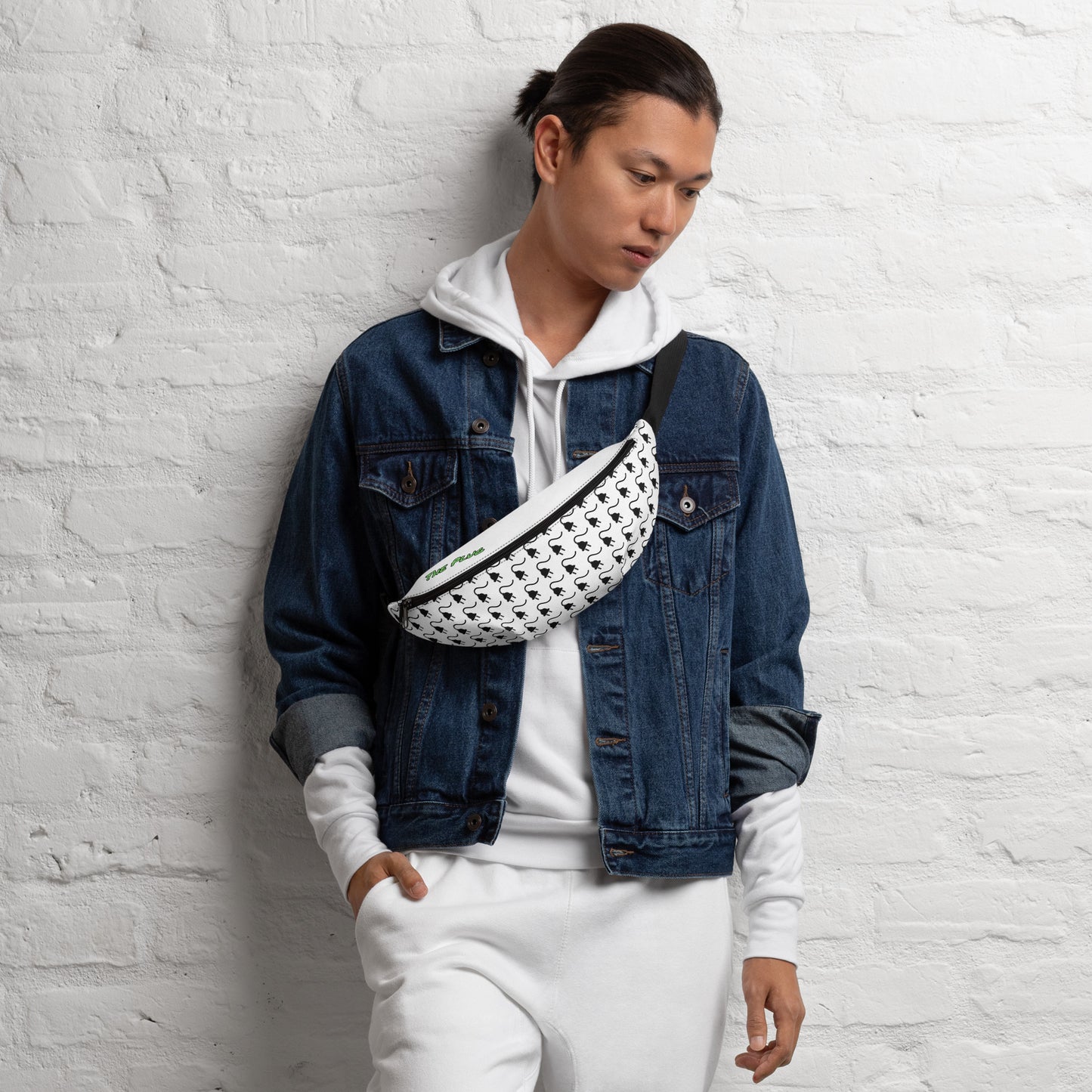 The Plug (White) - Fanny Pack