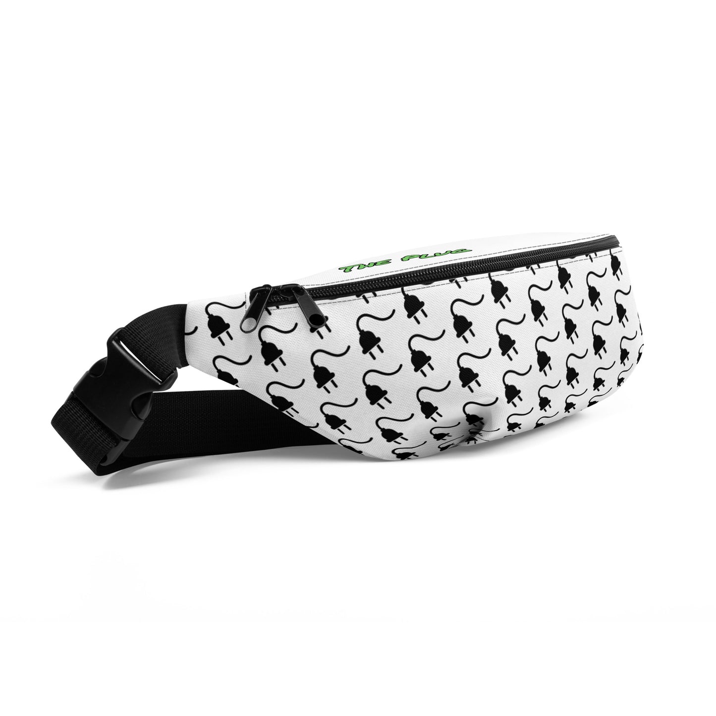 The Plug (White) - Fanny Pack