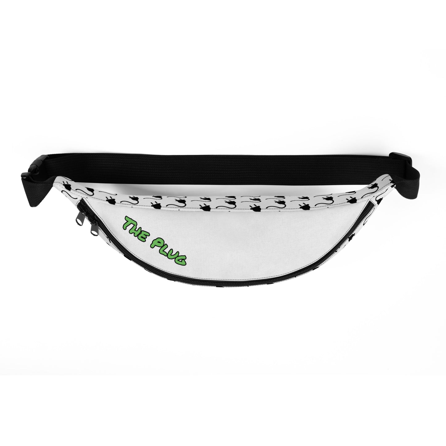 The Plug (White) - Fanny Pack