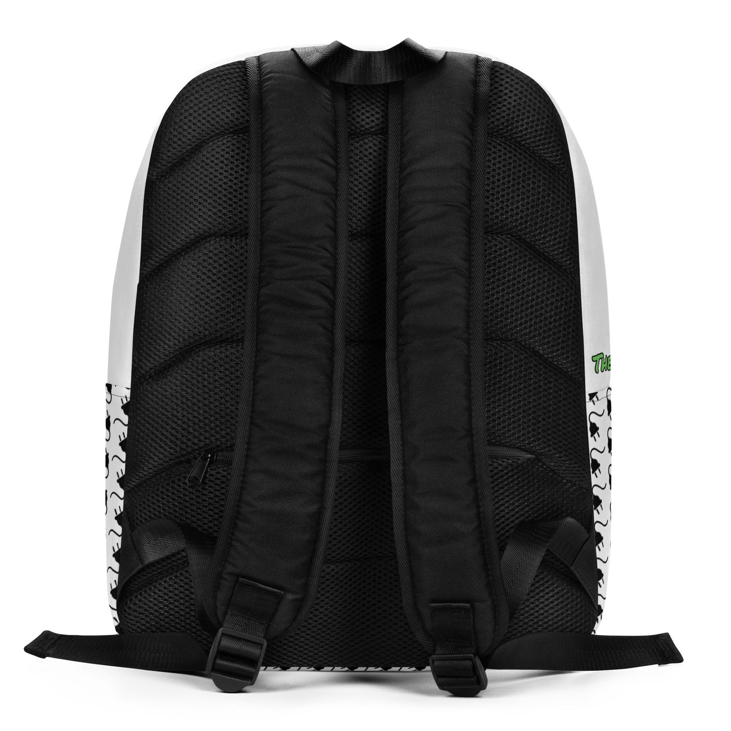 The Plug (White) - Minimalist Backpack