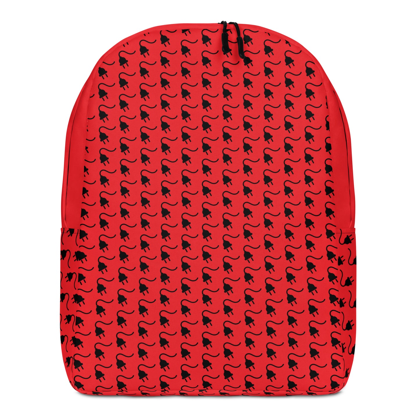 The Plug (Red) - Minimalist Backpack