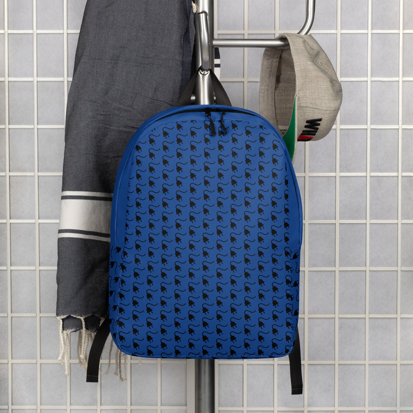 The Plug (Blue) - Minimalist Backpack