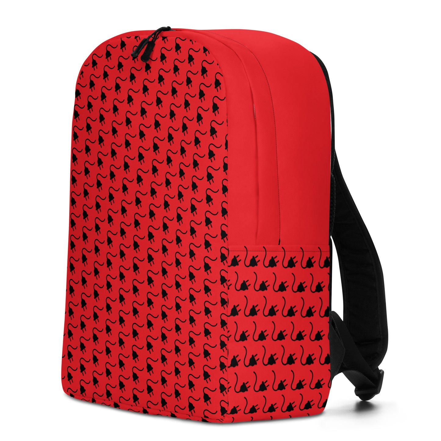 The Plug (Red) - Minimalist Backpack