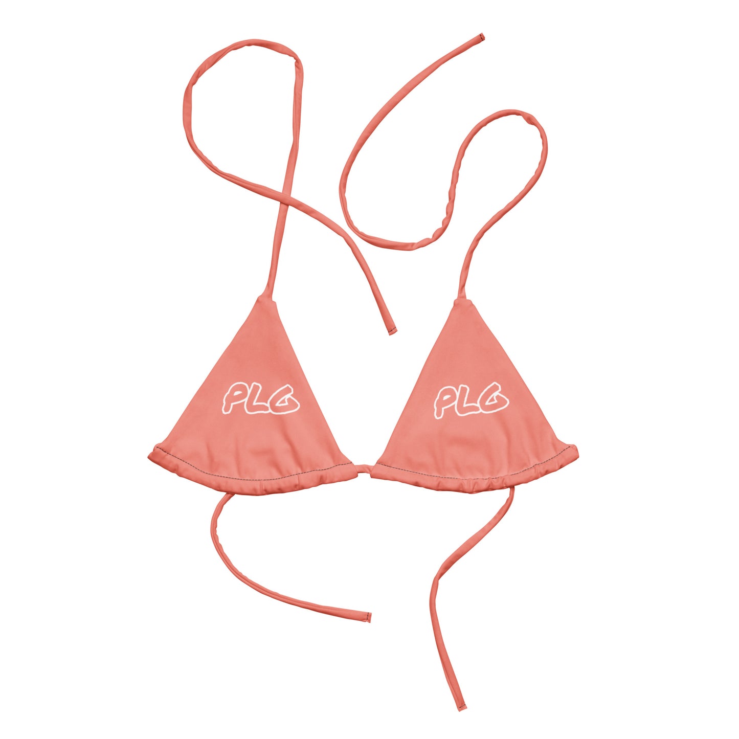 PLG (Pink) - String Bikini Top