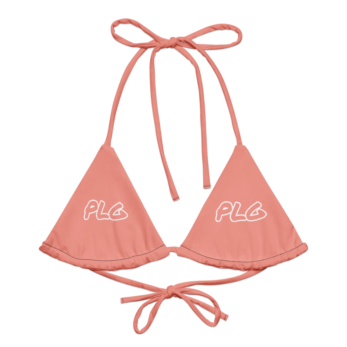 PLG (Pink) - String Bikini Top