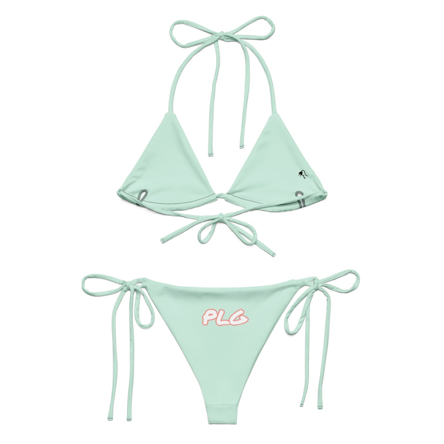 PLG (Light Lime) -  String Bikini