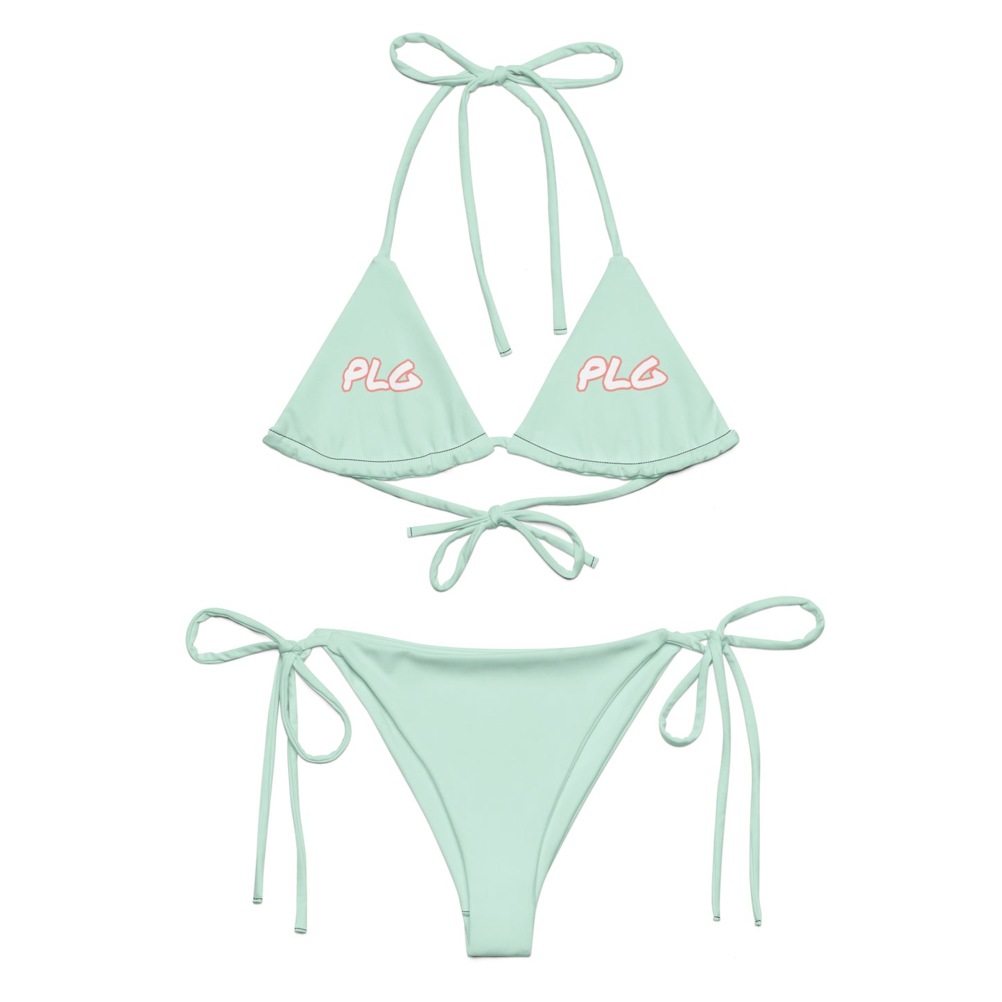 PLG (Light Lime) -  String Bikini