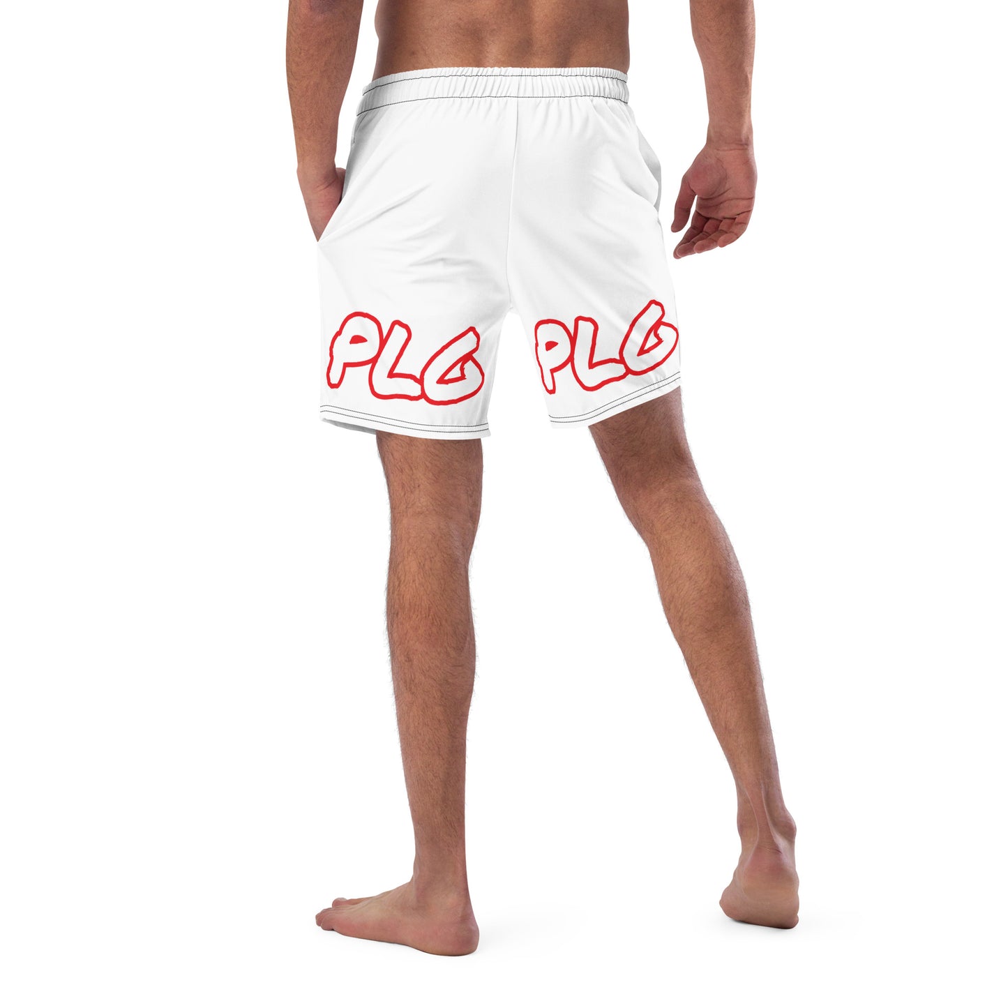 PLG (Red) - Men's swim trunks