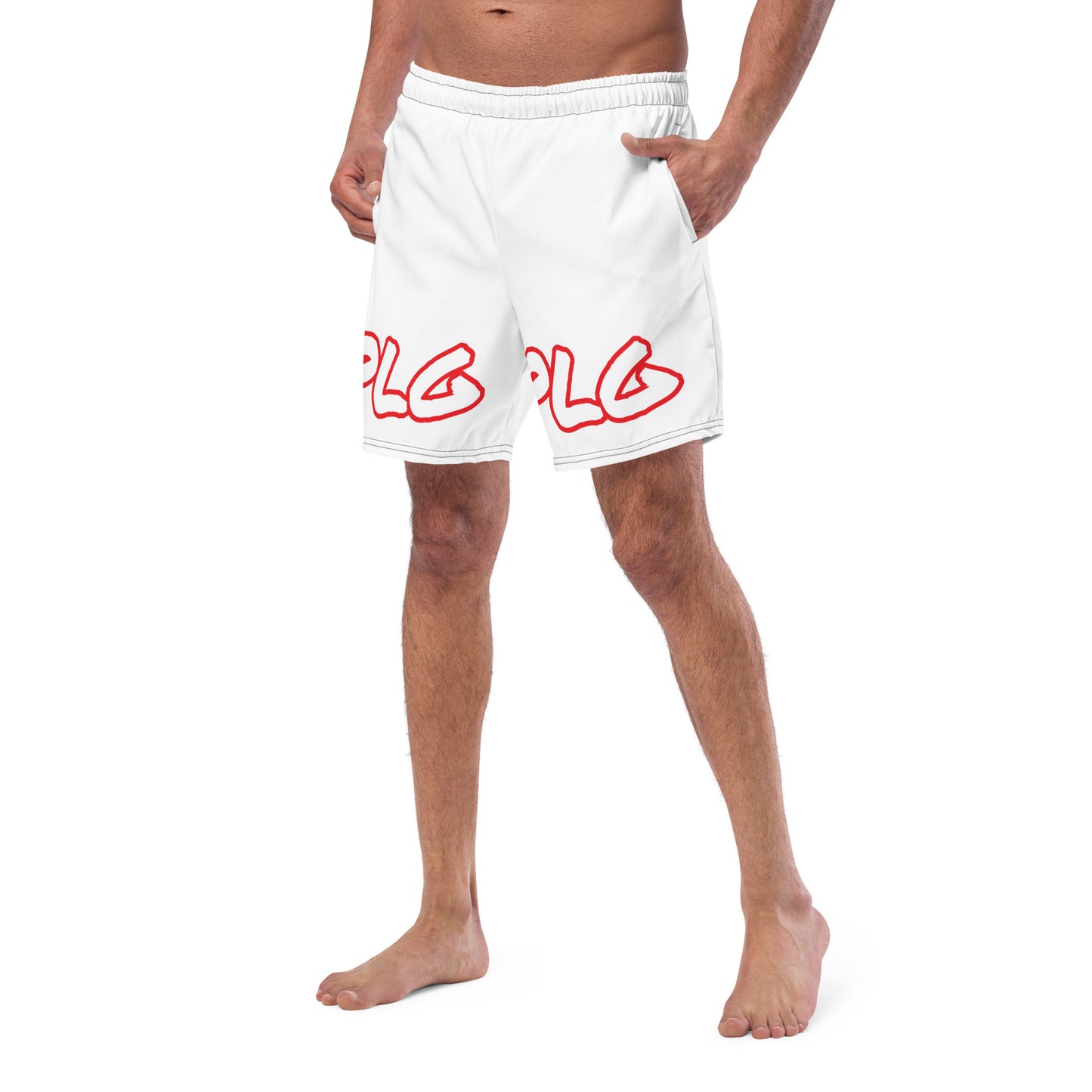 PLG (Red) - Men's swim trunks