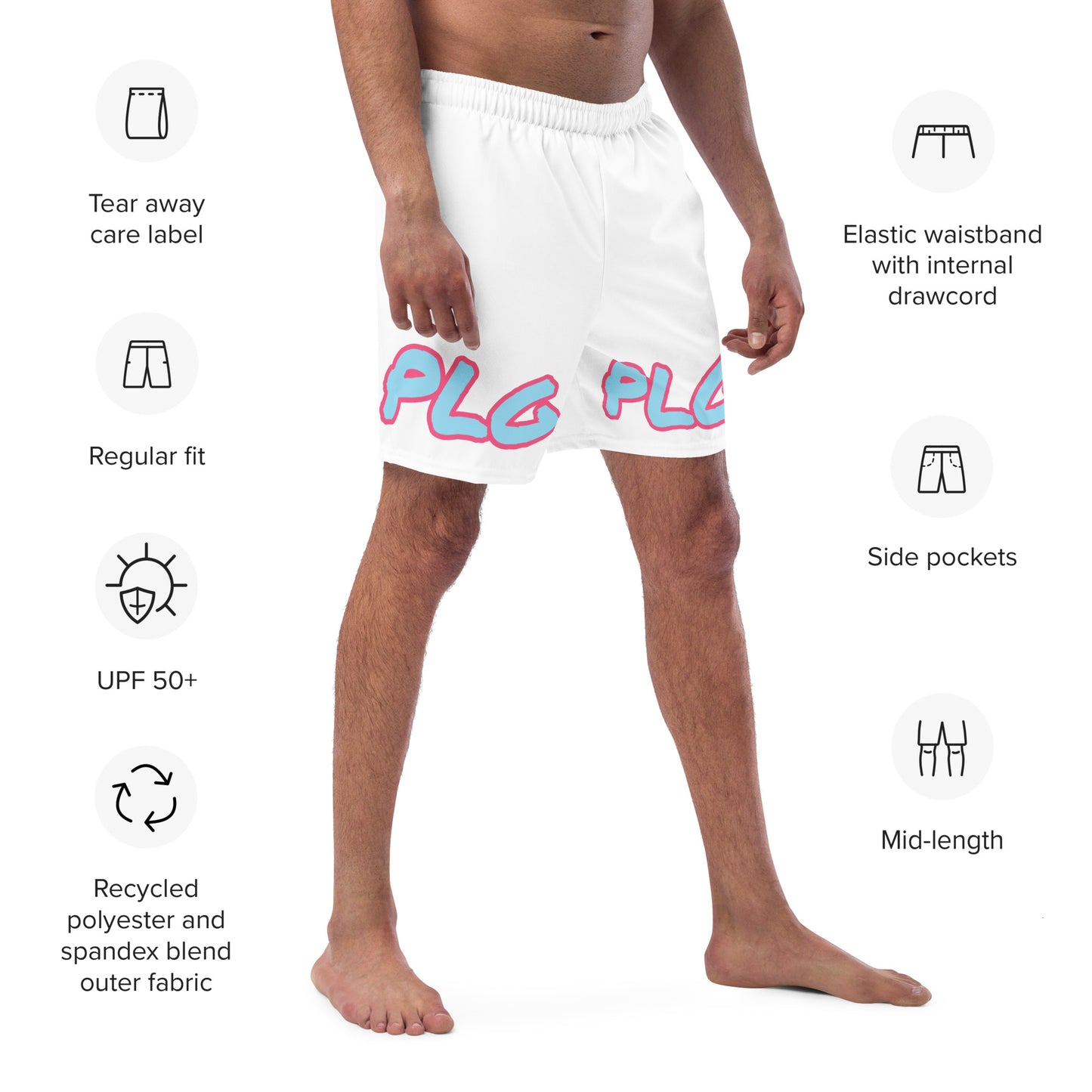 PLG (Miami Vice) - Men's swim trunks