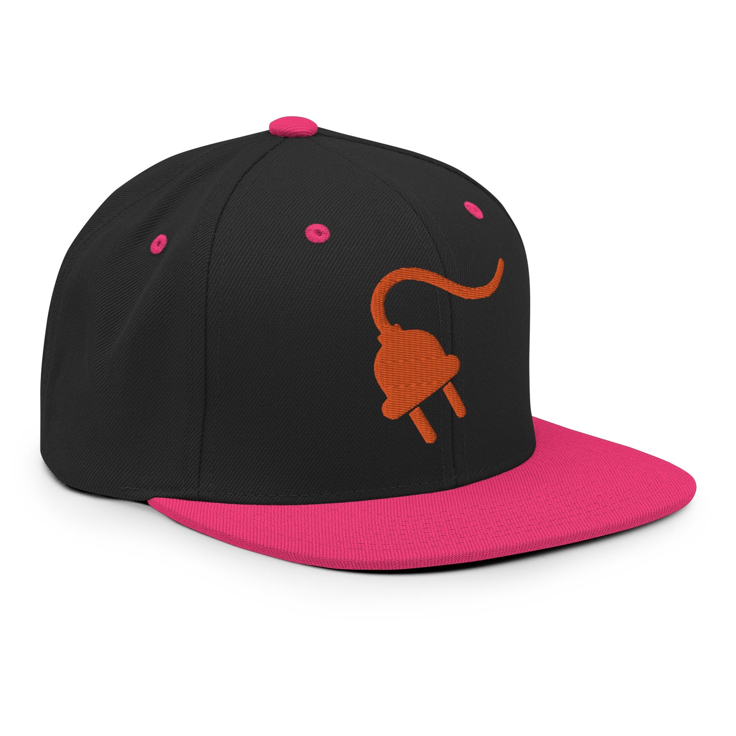 The Plug (Orange) - Snapback Hat