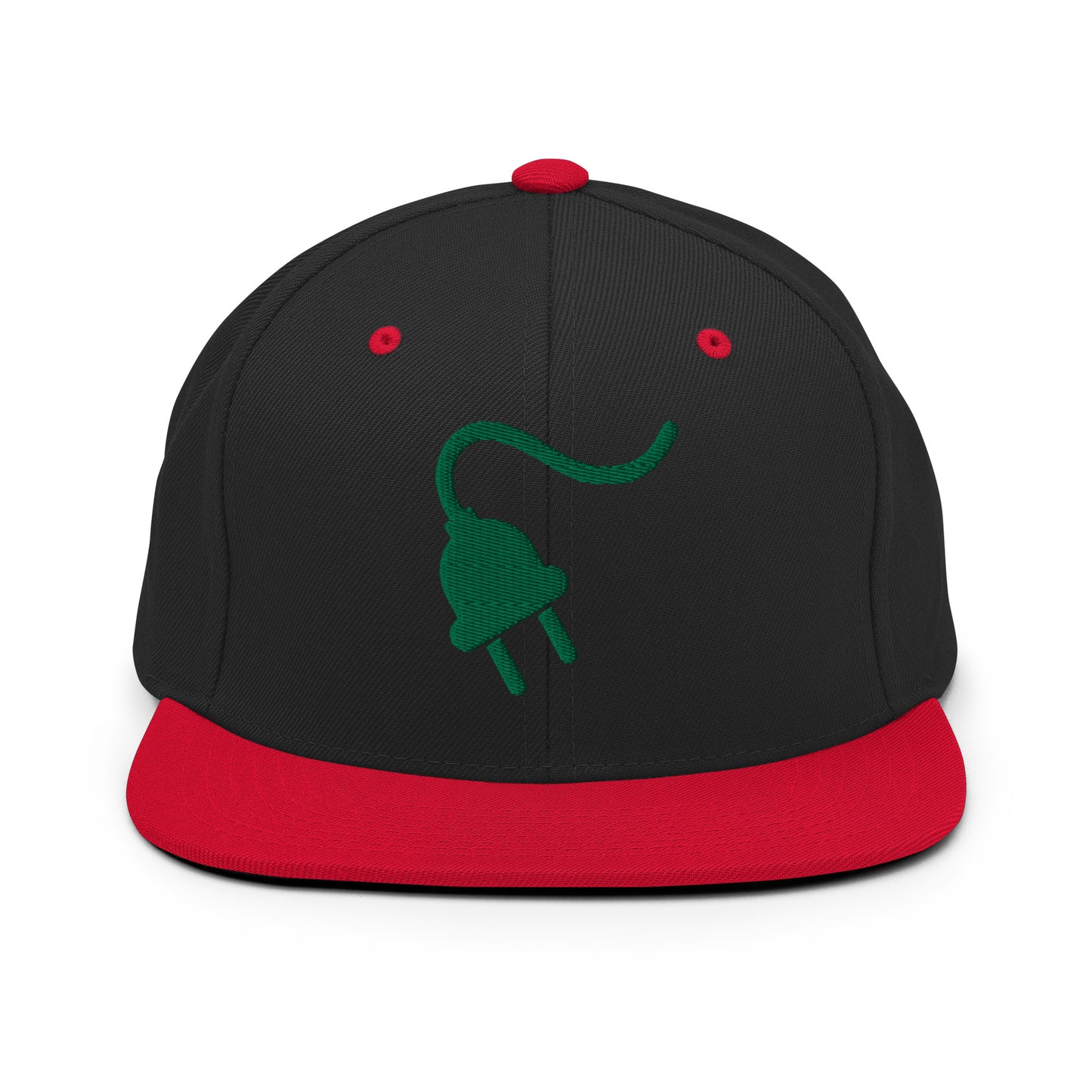 The Plug (Green) - Snapback Hat