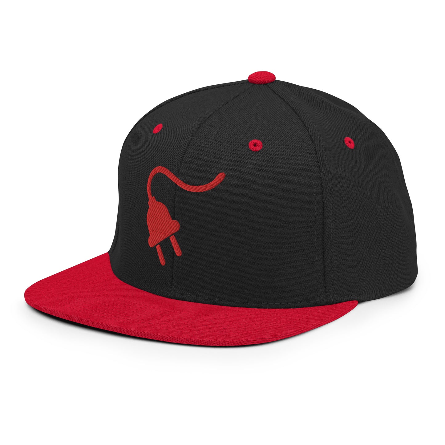 The Plug (Red) - Snapback Hat