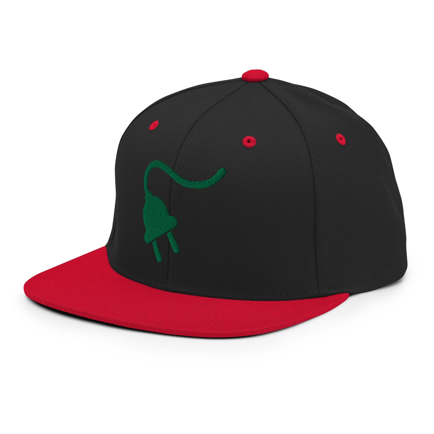 The Plug (Green) - Snapback Hat