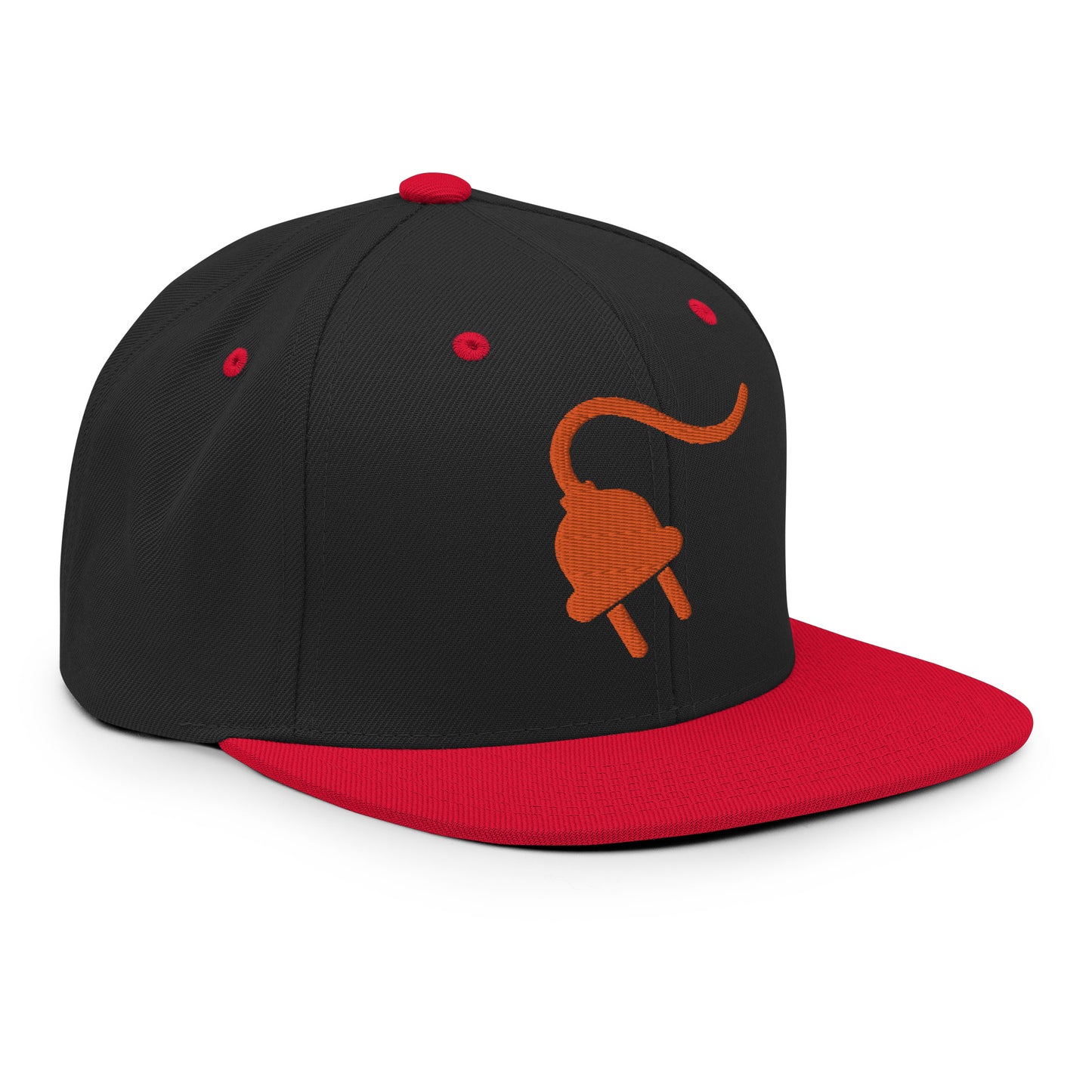 The Plug (Orange) - Snapback Hat