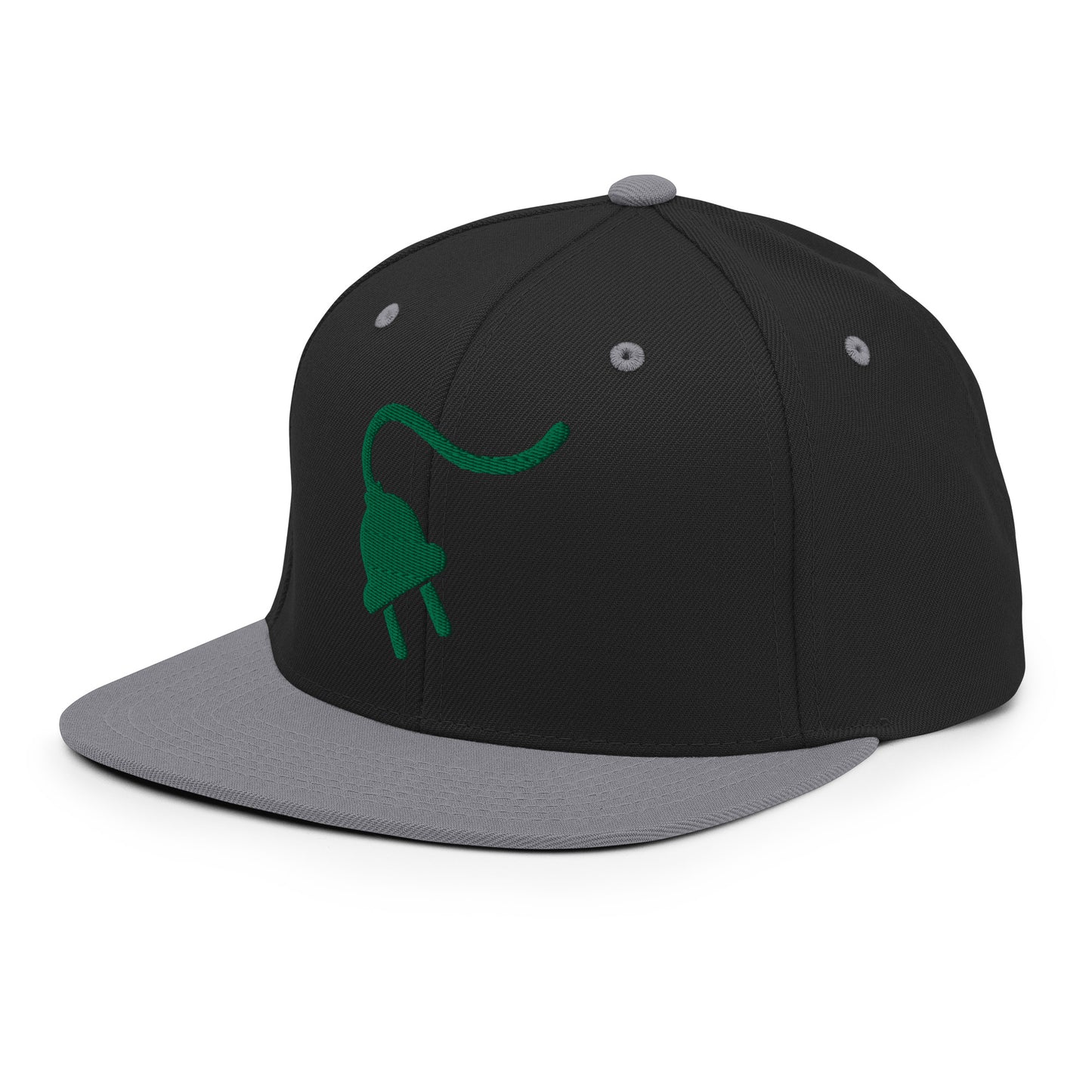 The Plug (Green) - Snapback Hat