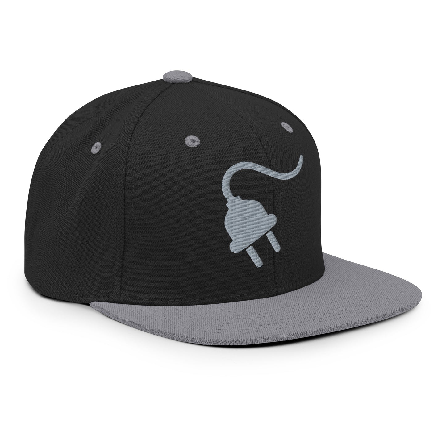 The Plug (Grey) - Snapback Hat