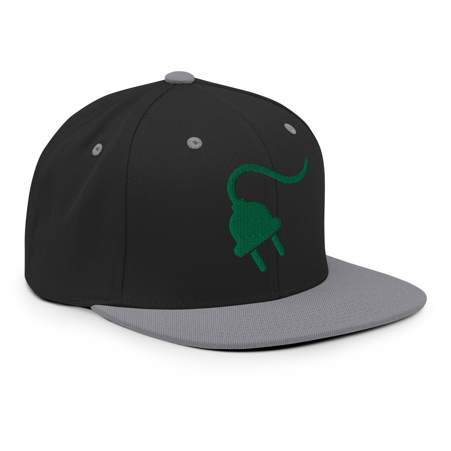 The Plug (Green) - Snapback Hat