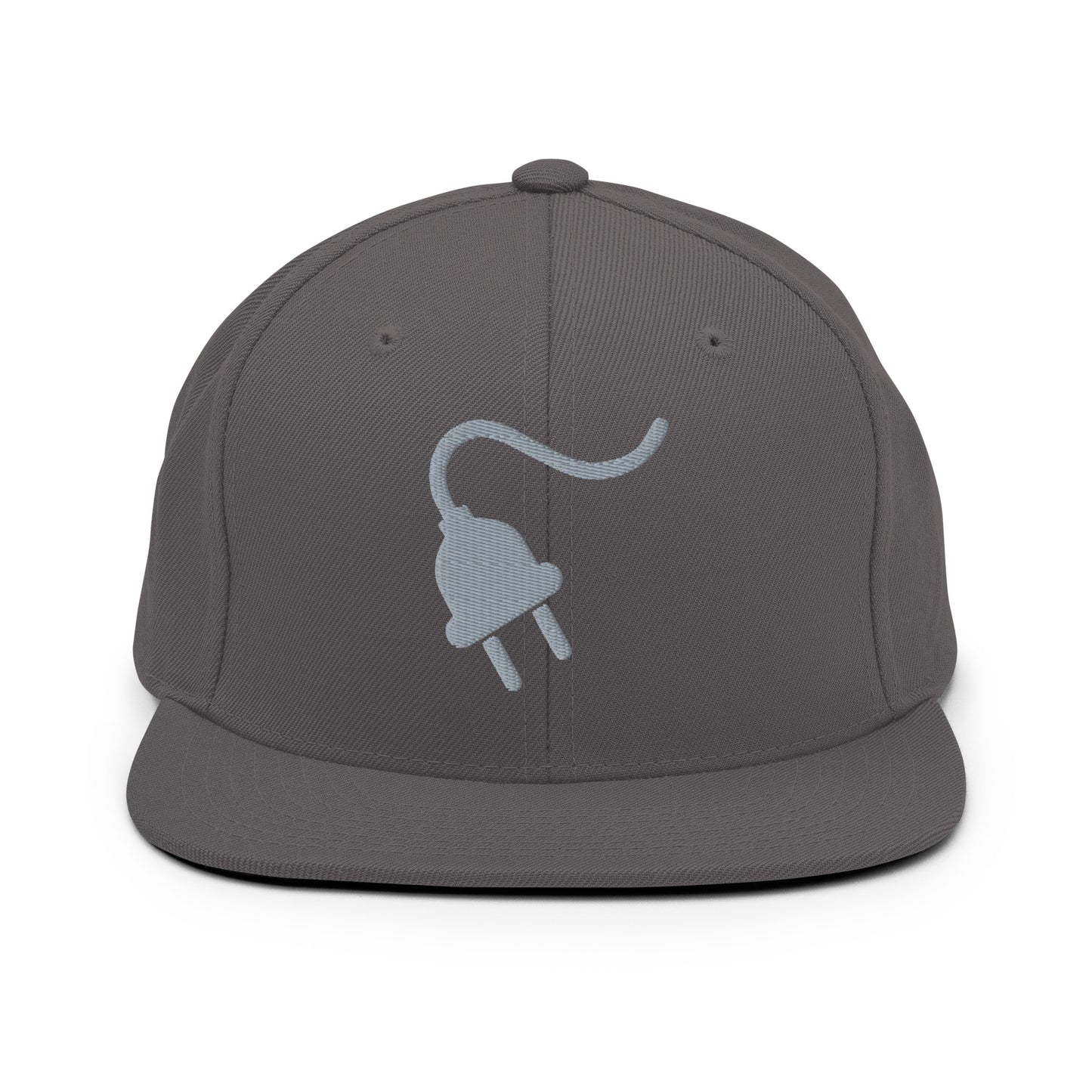 The Plug (Grey) - Snapback Hat